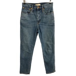 Madewell | Medium Wash High-Rise Slim Boyfriend Jeans Size 26 Waist 29"